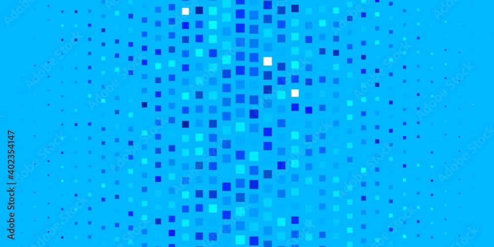 Dark BLUE vector background with rectangles.