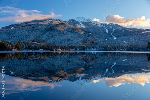 Sunset at Whistler, British Columbia
