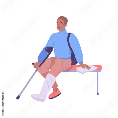 Patient In Gypsum Composition