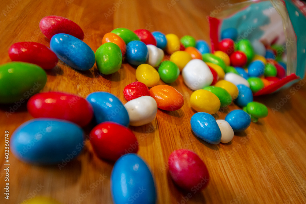 colorful chocolate candies colorful chocolate candies