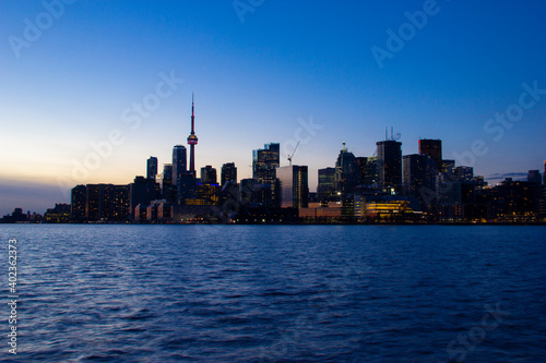 Toronto skyline from Lake Ontario