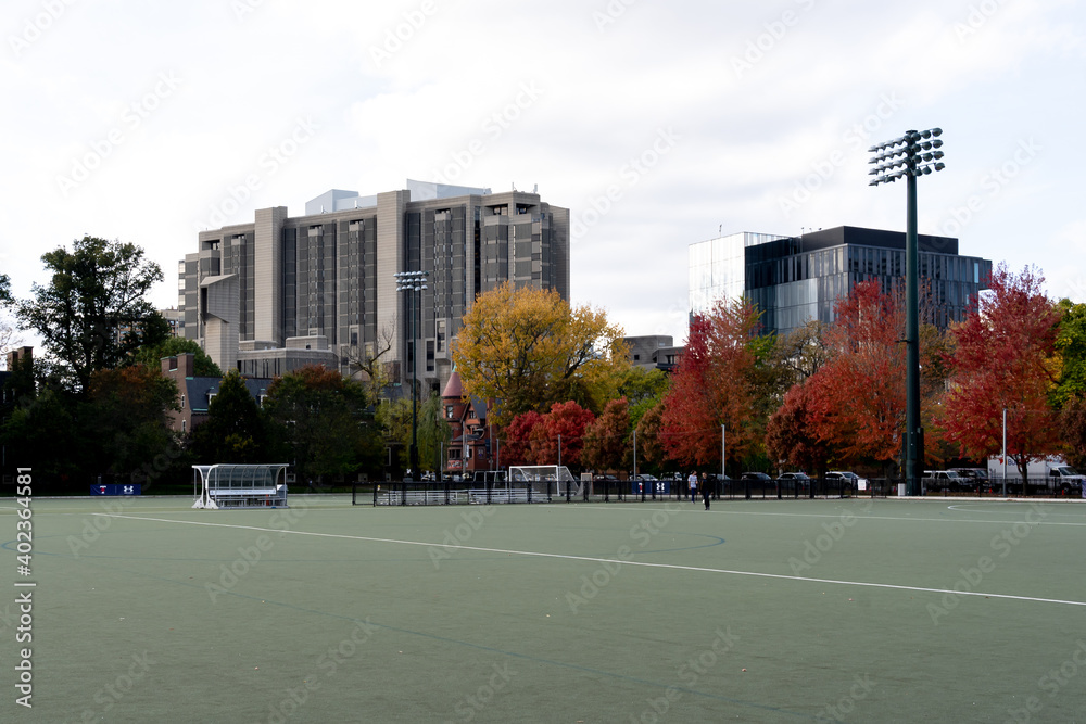 Toronto, Canada - October 24, 2019: Robarts Library in University of ...