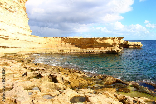 St Peter's Pool dans l'est de Malte