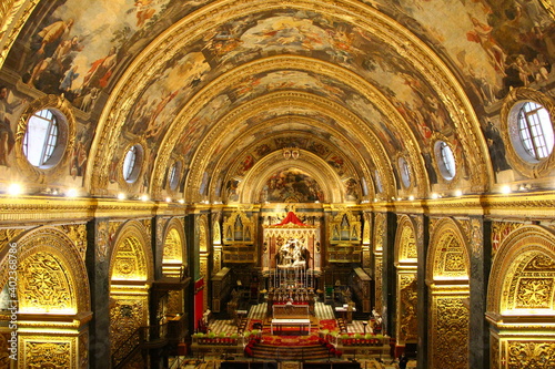 La co-cathédrale Saint-Jean à la Valette, Malte