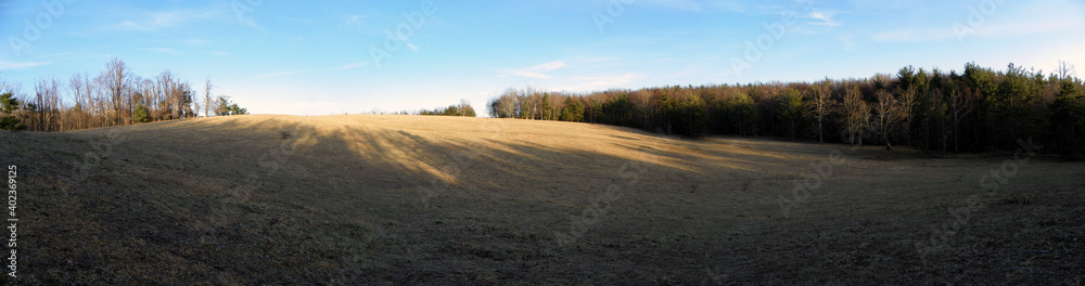 Farm Pasture Panoramic