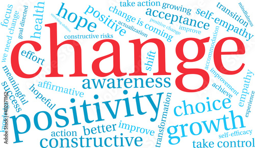 Change Word Cloud on a white background. 