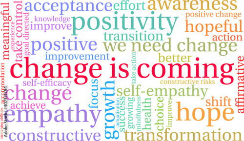 Change Is Coming Word Cloud