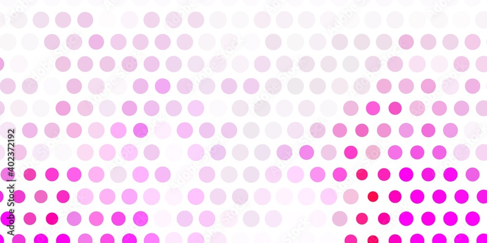 Light pink vector backdrop with dots.