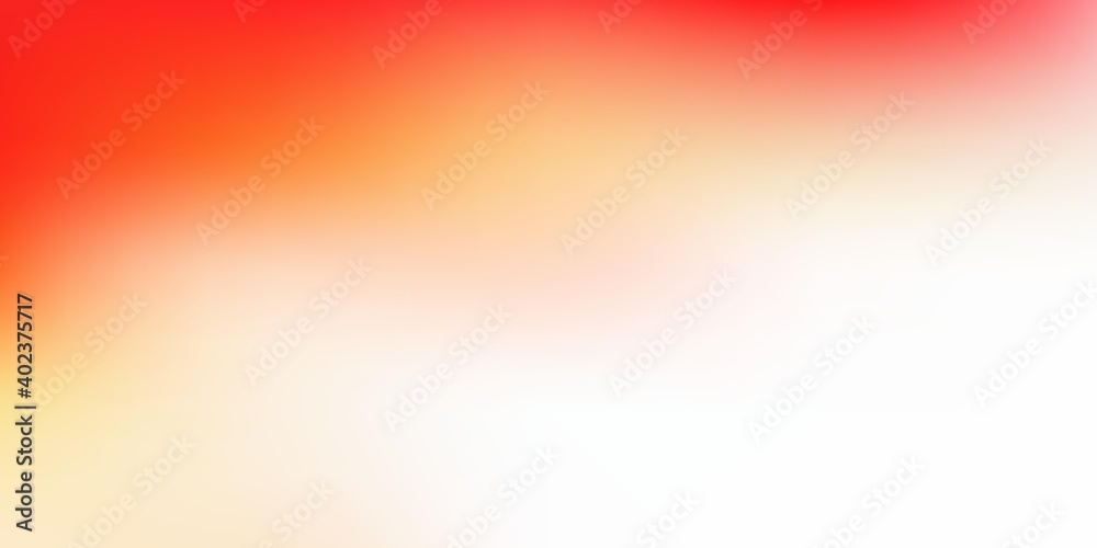 Light orange vector abstract blur pattern.