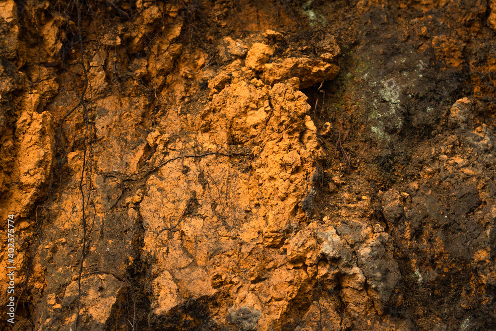 Natural yellow stone background with texture Natural yellow stone background with texture
