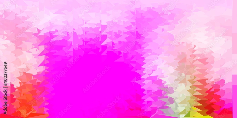 Light pink, green vector abstract triangle pattern. Light pink, green vector abstract triangle pattern.