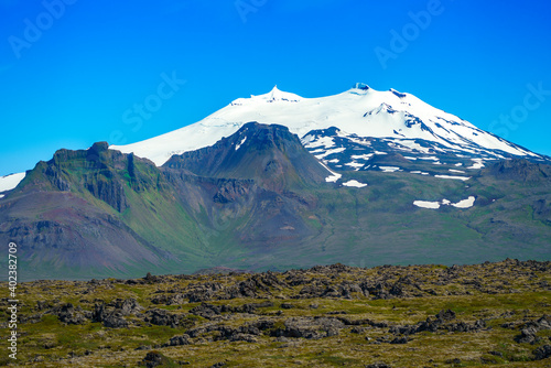 Mountain in iceland