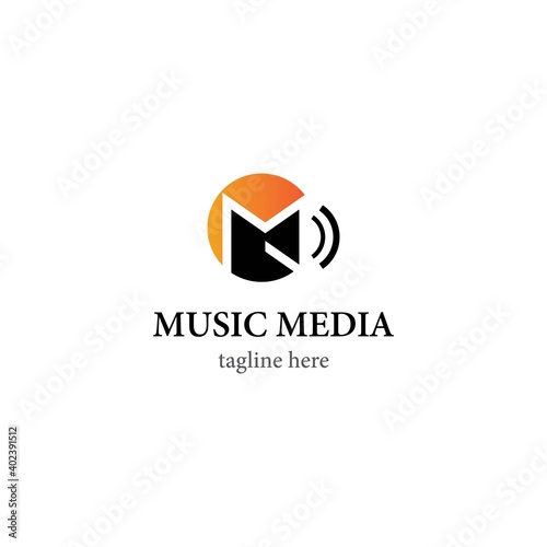 Music logo vector icon Free Download Music logo vector icon - GFXLoad