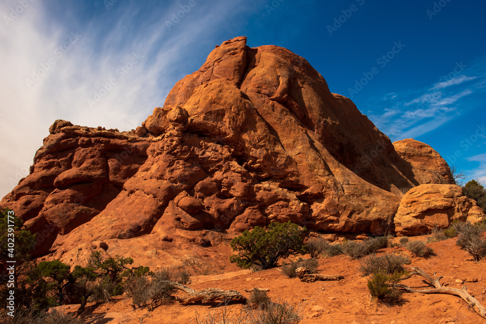 Red rocks in Arches national park Red rocks in Arches national park