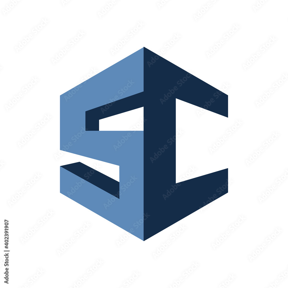 Abstract Letters CS initial C & S combination logo design vector template Abstract Letters CS initial C & S combination logo design vector template