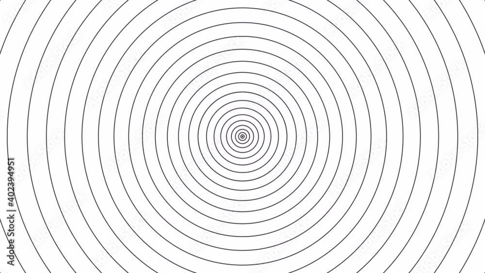 Black and white concentric line circle background.ripple effect background.Modern simple lines motion Black and white concentric line circle background.ripple effect background.Modern simple lines motion