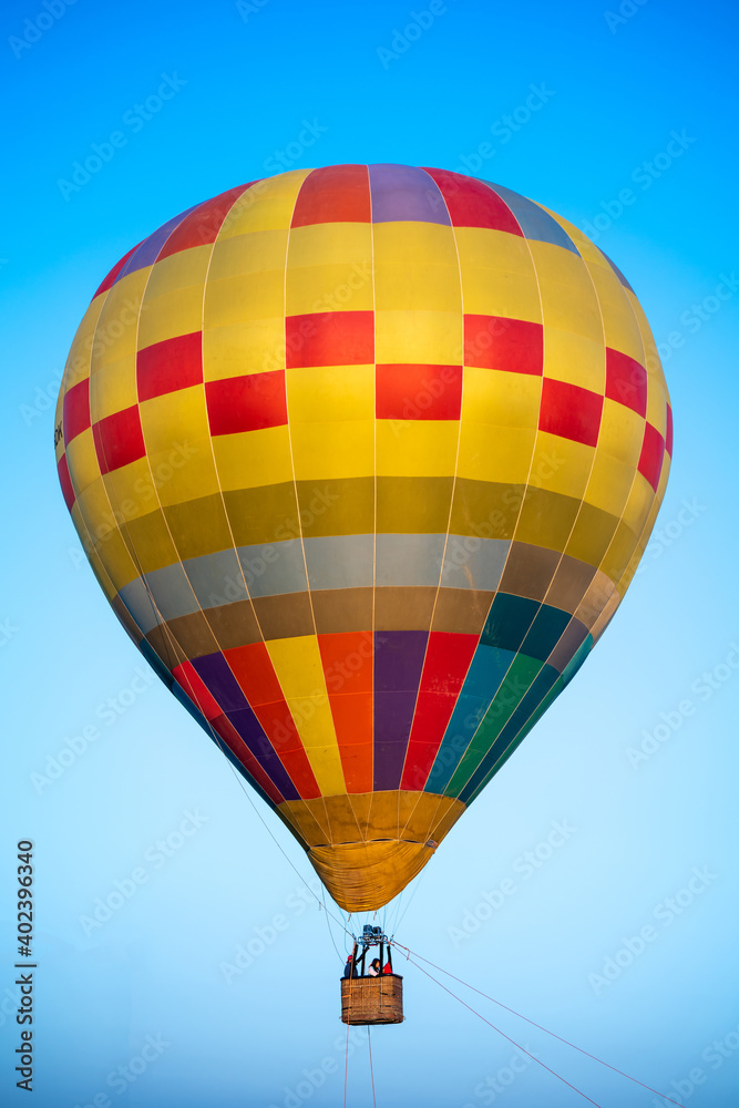 Naklejka premium Colorful Air Balloon