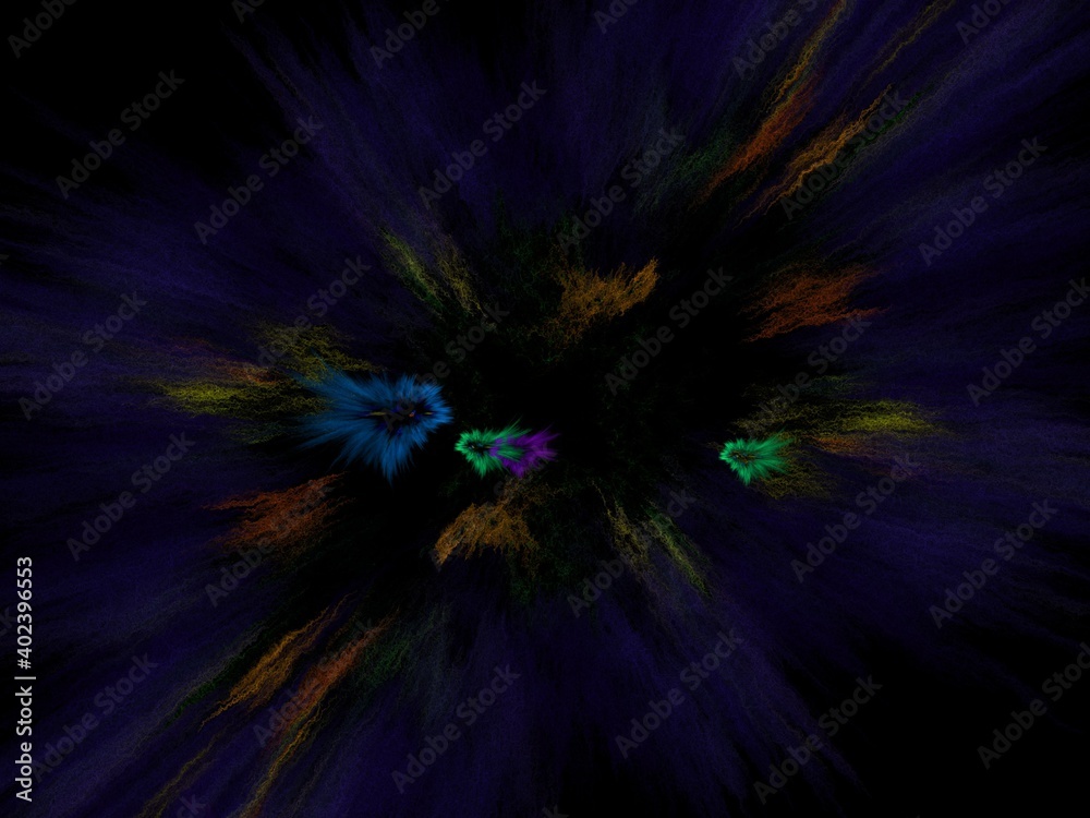 Fototapeta premium Imaginatory fractal background Image