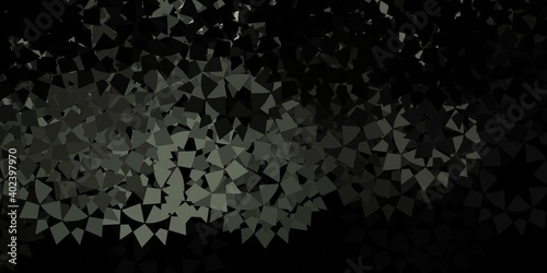 Dark gray vector pattern with polygonal shapes.