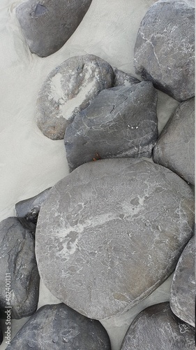 stone in beach