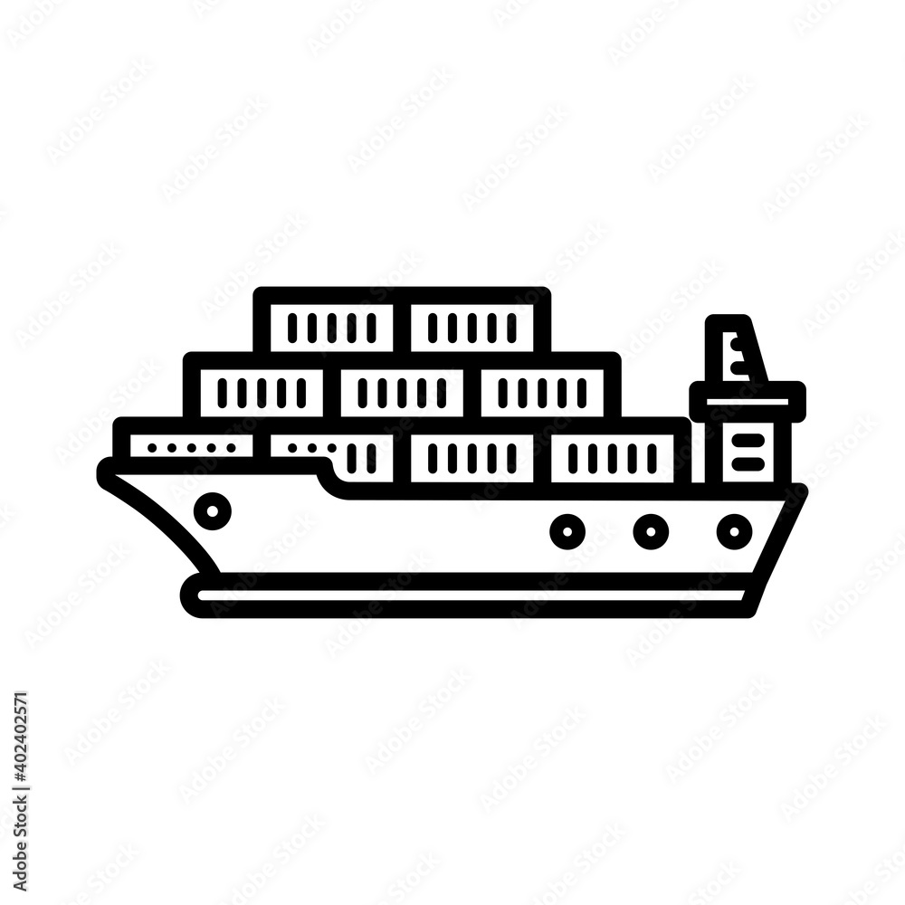 container shipping icon vector illustration design container shipping icon vector illustration design