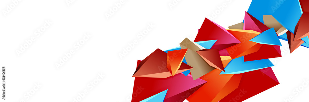 Triangle mosaic abstract background, 3d triangular low poly shapes. Geometric vector illustration for covers, banners, flyers and posters and other Triangle mosaic abstract background, 3d triangular low poly shapes. Geometric vector illustration for covers, banners, flyers and posters and other