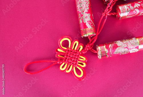 Chinese New Year festive firecracker pendant