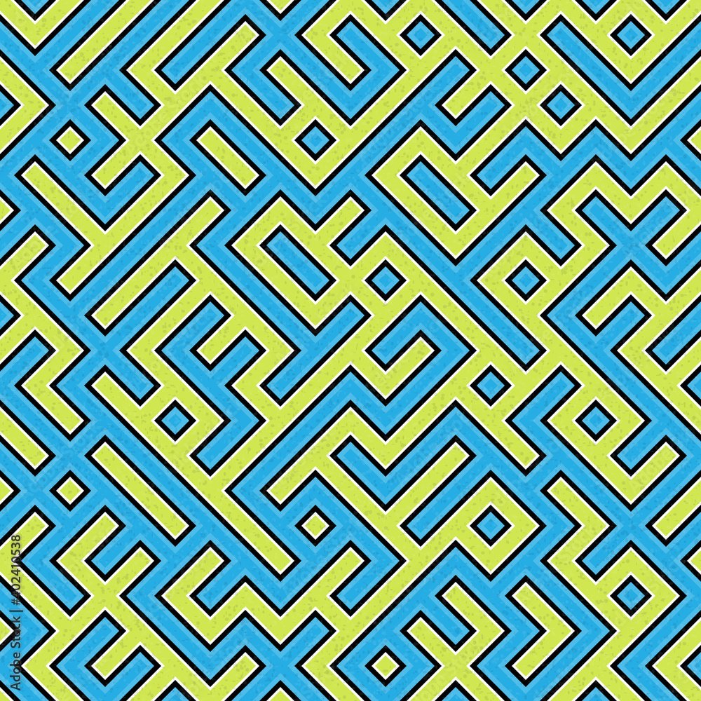 Abstract Geometric Pattern generative computational art illustration Abstract Geometric Pattern generative computational art illustration