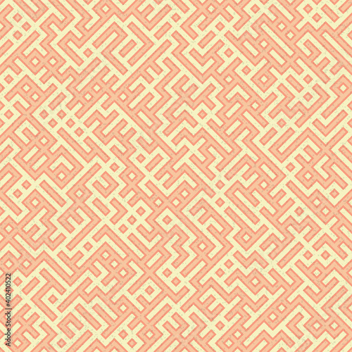 Abstract Geometric Pattern generative computational art illustration