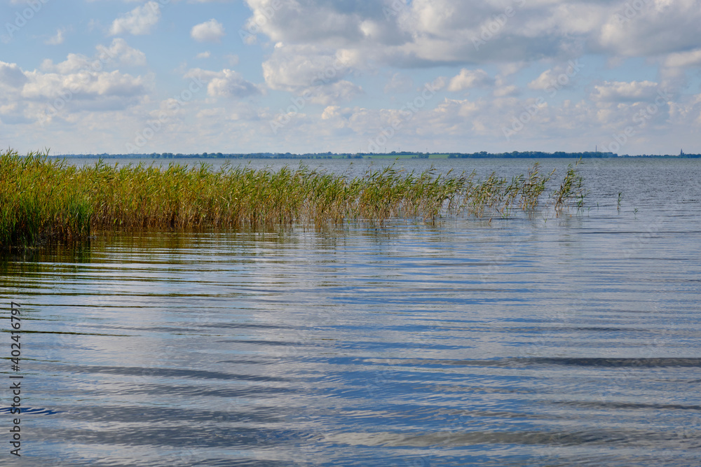 Lichtstimmung am Grabower Bodden bei Nisdorf, Nationalpark Vorpommersche Boddenlandschaft, Mecklenburg-Vorpommern, Deutschland Lichtstimmung am Grabower Bodden bei Nisdorf, Nationalpark Vorpommersche Boddenlandschaft, Mecklenburg-Vorpommern, Deutschland