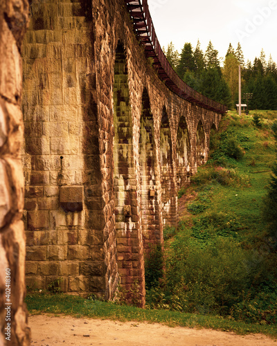 old bridge in the park