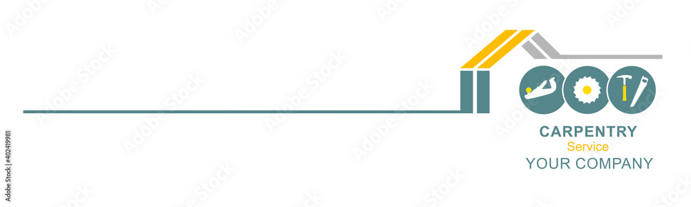Fototapeta premium Carpenter service - 12