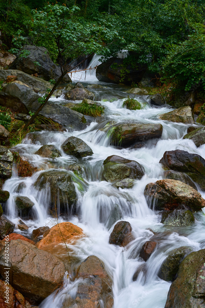 Fototapeta premium Cascade After A Downpour