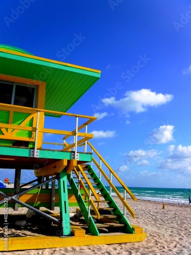 North America, United States, Florida, Miami-Dade County, Miami Beach, Ocean Drive  © Giban