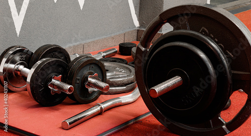 Barbel plates home gym equipment