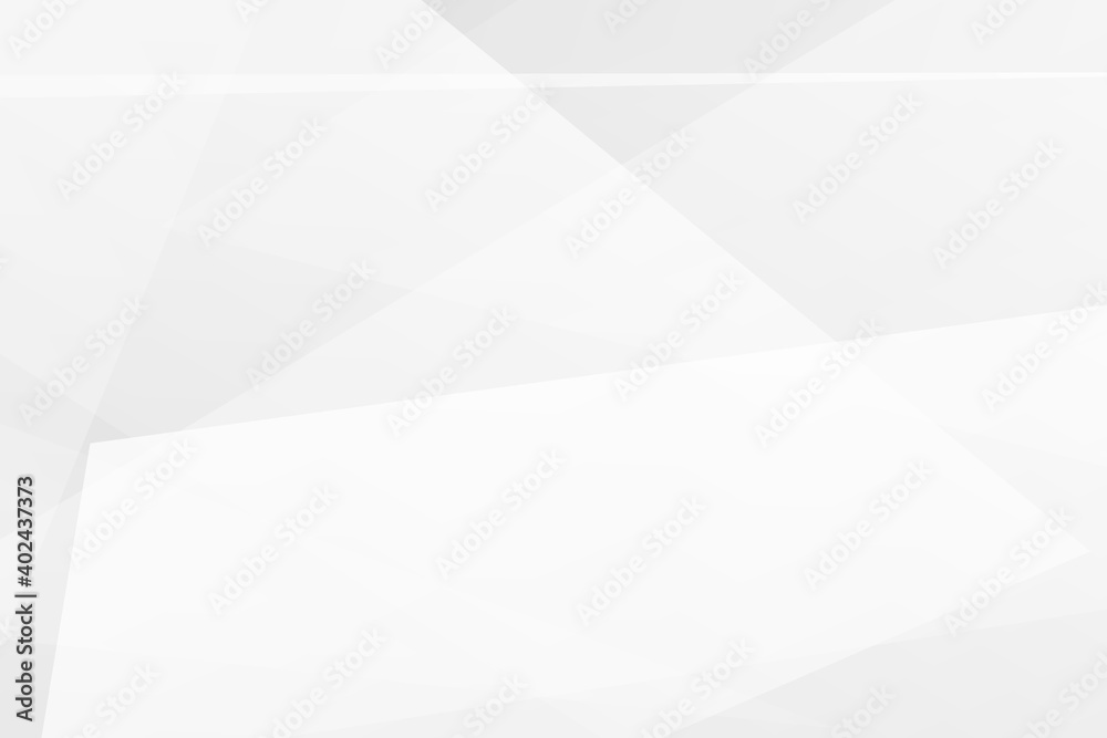 Abstract white and grey on light silver background modern design. Vector illustration EPS 10.