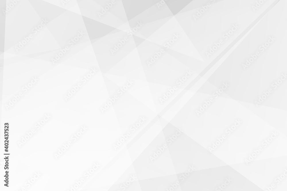Obraz premium Abstract white and grey on light silver background modern design. Vector illustration EPS 10.