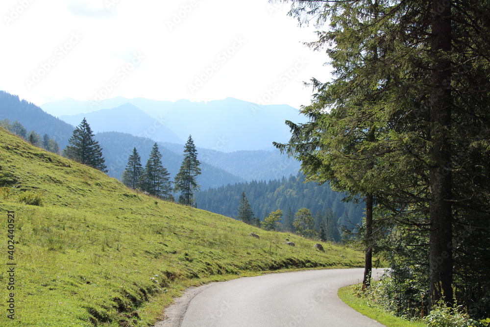 Schliersee, Bayerische Alpen, Wanderung im Spätsommer