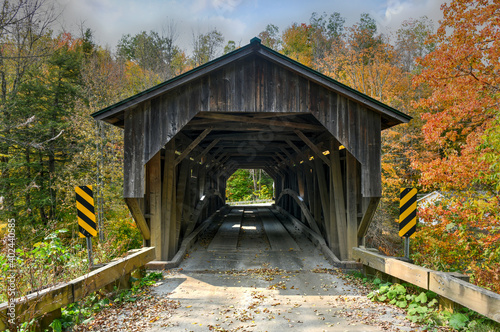 Grist Mill Covered Bridge - Vermont