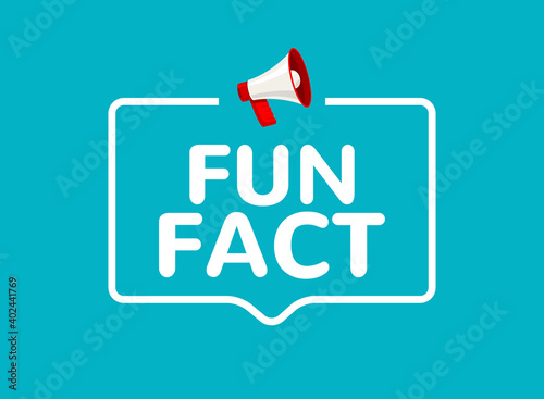 Fun fact typography bubble. Did you know knowledge design text message phrase information