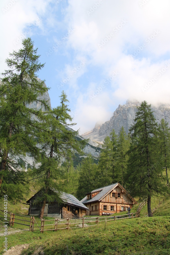 Wanderung im Dachsteingebirge, Österreich