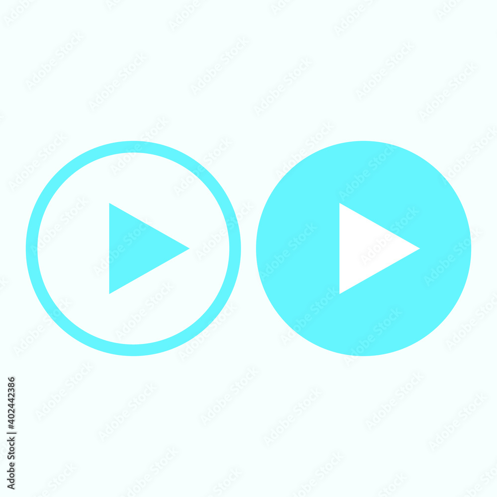 play button icon play button icon