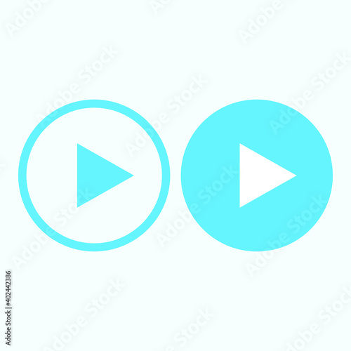 play button icon Free Download play button icon - GFXLoad