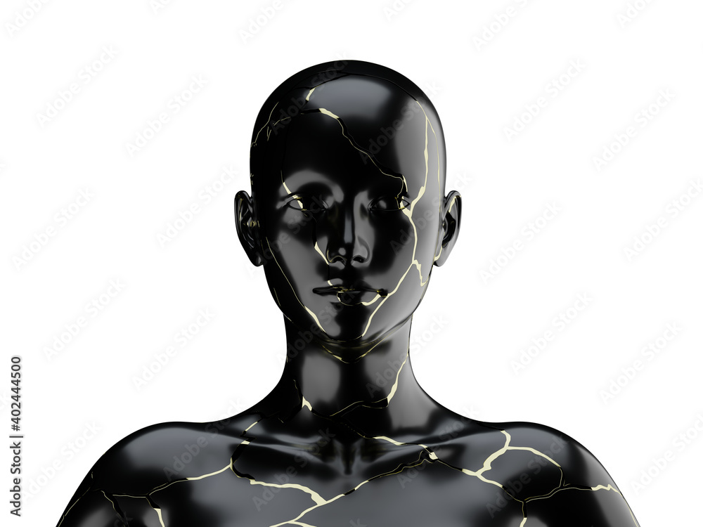 Mannequin 2024 head black