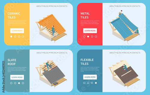 Roofer Isometric Concept