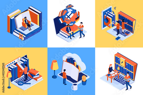 Online Library Isometric Concept