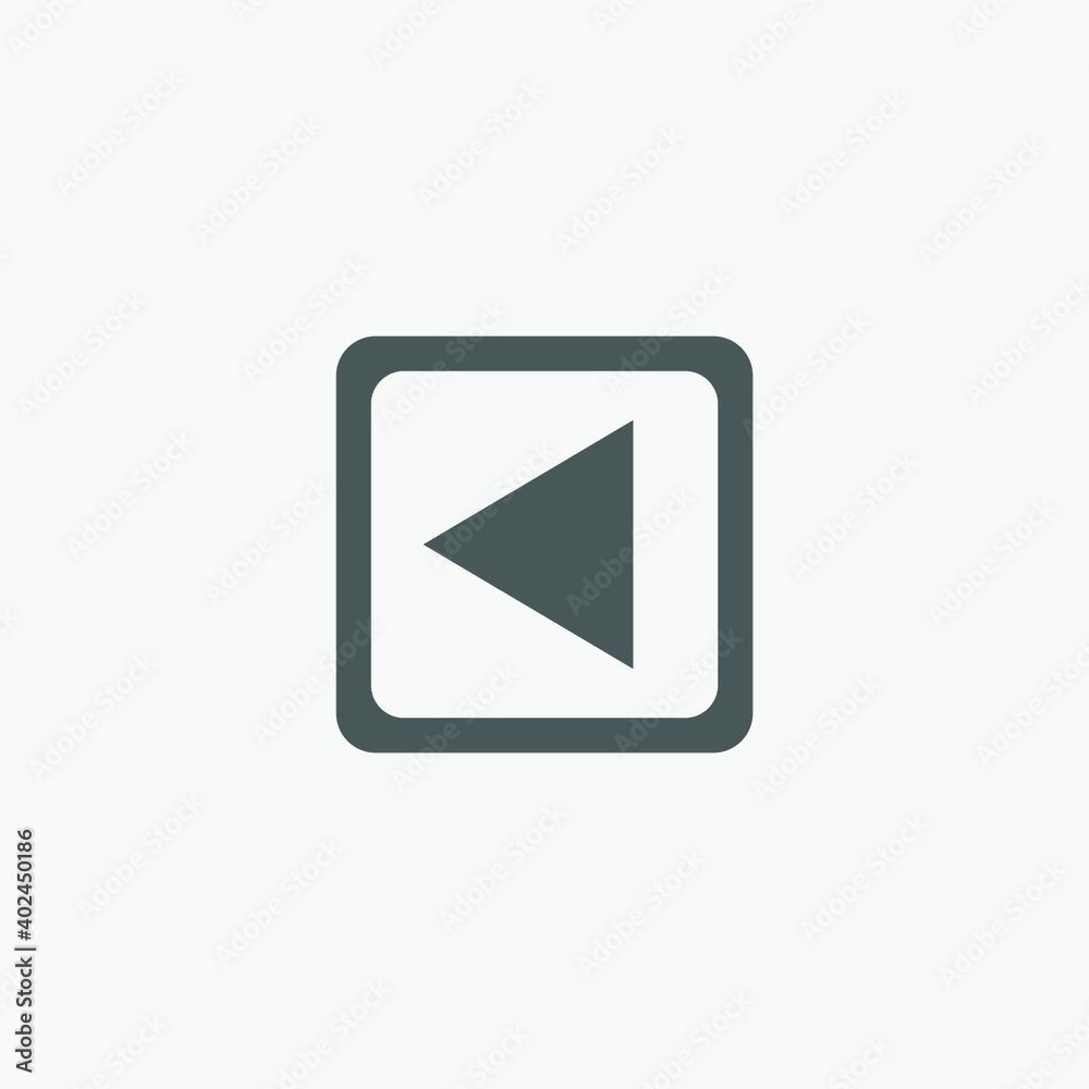 Play button icon in trendy flat style isolated on grey background. Play symbol for your web site design, logo, app, UI. Vector illustration, EPS10. Play button icon in trendy flat style isolated on grey background. Play symbol for your web site design, logo, app, UI. Vector illustration, EPS10.