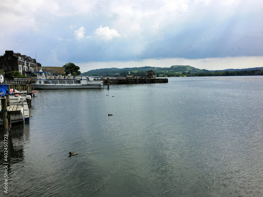 A view of Lake Windermere in the Lake District