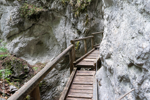 Klammweg in der Falkenschlucht