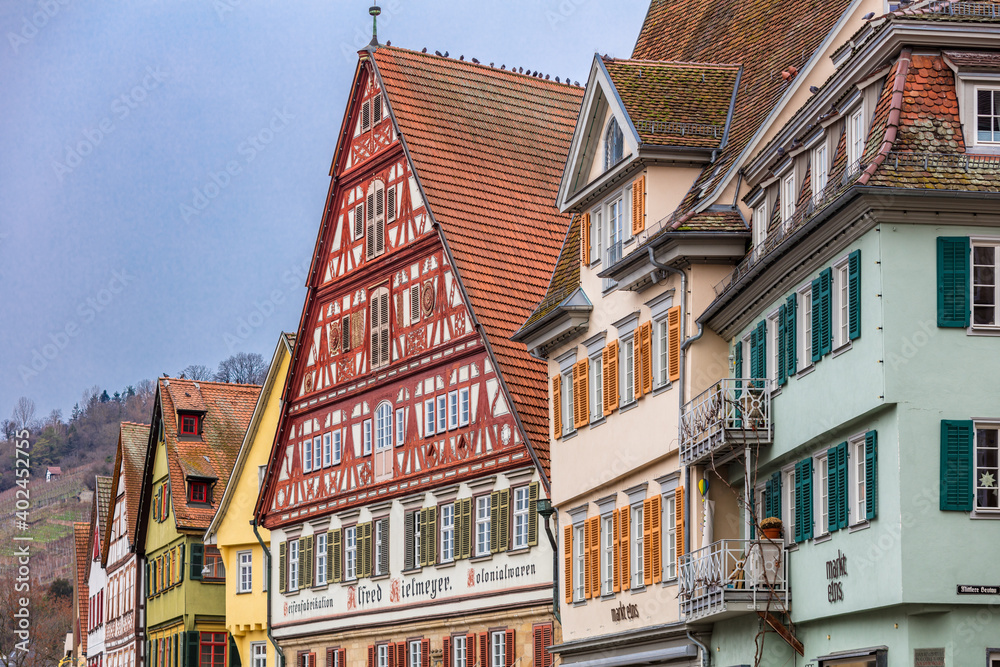Obraz premium Häuser in Esslingen am Neckar